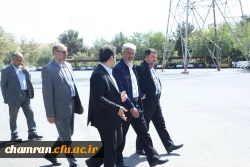 بازدید دکتر رجبعلی برزویی رئیس دانشگاه فرهنگیان از پردیس شهید چمران و نشست صمیمی با همکاران و استادان 6