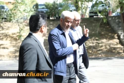 بازدید دکتر رجبعلی برزویی رئیس دانشگاه فرهنگیان از پردیس شهید چمران و نشست صمیمی با همکاران و استادان 7