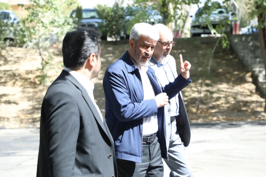 بازدید دکتر رجبعلی برزویی رئیس دانشگاه فرهنگیان از پردیس شهید چمران و نشست صمیمی با همکاران و استادان 7