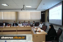 بازدید دکتر رجبعلی برزویی رئیس دانشگاه فرهنگیان از پردیس شهید چمران و نشست صمیمی با همکاران و استادان 11