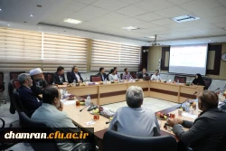 بازدید دکتر رجبعلی برزویی رئیس دانشگاه فرهنگیان از پردیس شهید چمران و نشست صمیمی با همکاران و استادان 13