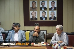 بازدید دکتر رجبعلی برزویی رئیس دانشگاه فرهنگیان از پردیس شهید چمران و نشست صمیمی با همکاران و استادان 15