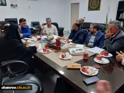 نشست شورای اسکان پردیس شهید چمران 