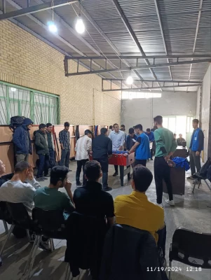 برگزاری مسابقات فوتبال دستی 3