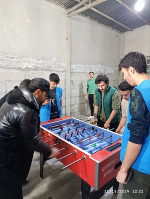 برگزاری مسابقات فوتبال دستی 6