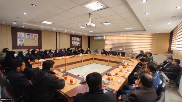 جلسه مشترک شورای اداری استان و پردیس شهید چمران با حضور رئیس استان 2