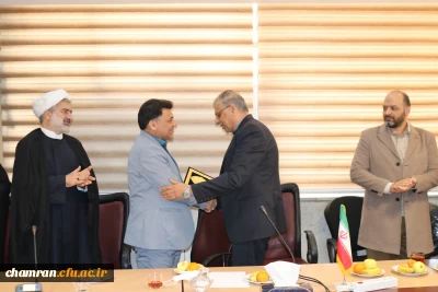 نشست معارفه دکتر امید جهانسوز سرپرست پردیس شهید چمران 