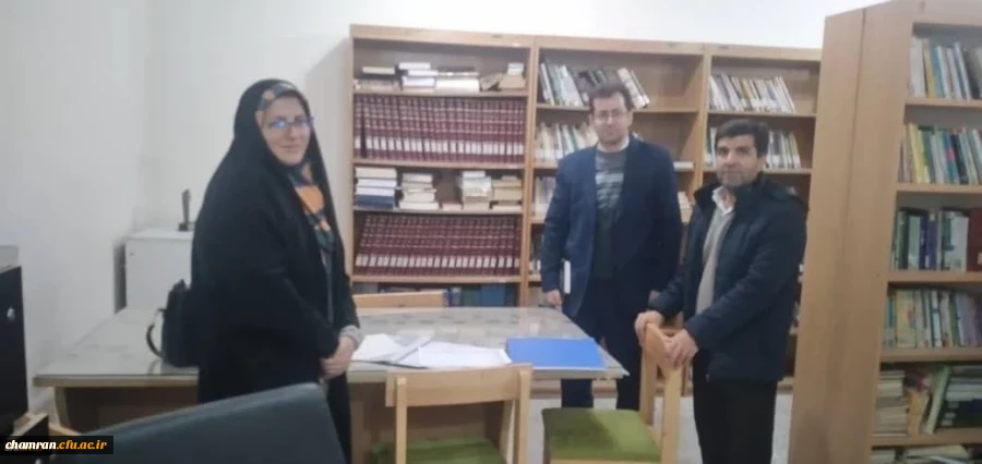 بازدید از کتابخانه پردیس شهید چمران با هدف کیفیت بخشی به کتابخانه های دانشگاه فرهنگیان 2
