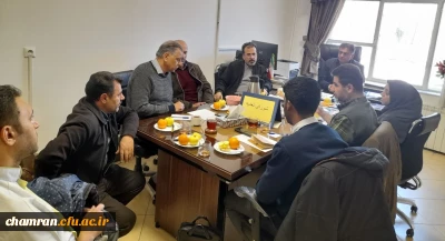 نشست شورای تغذیه پردیس شهید چمران