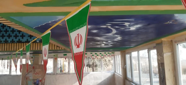 فضاسازی به مناسبت ایام مبارک دهه فجر در پردیس شهید چمران 5