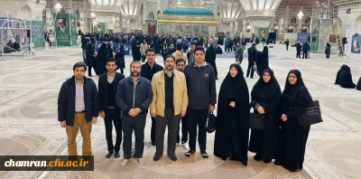 تجدید میثاق اعضای پردیس شهید چمران با آرمان های امام خمینی