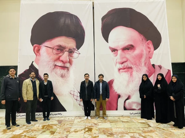 تجدید میثاق اعضای پردیس شهید چمران با آرمان های امام خمینی 3