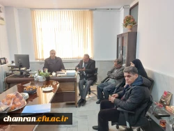 نشست تکریم و معارفه معاون آموزشی، پژوهشی و فرهنگی پردیس شهید چمران 5