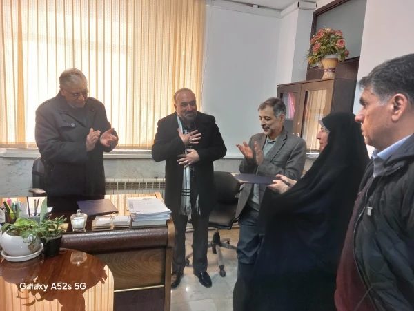 نشست تکریم و معارفه معاون آموزشی، پژوهشی و فرهنگی پردیس شهید چمران 6