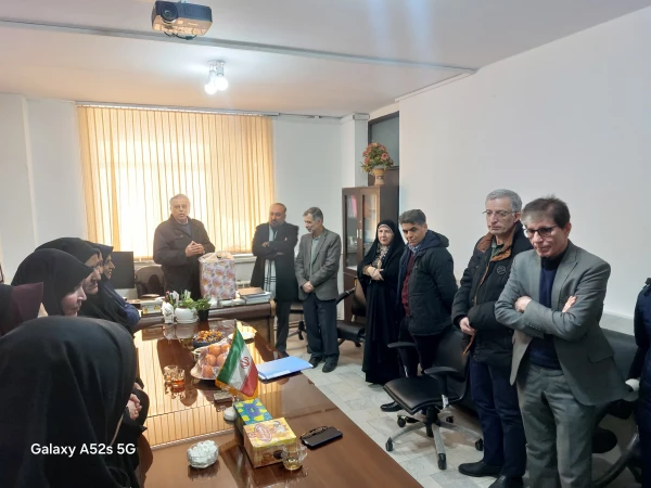 نشست تکریم و معارفه معاون آموزشی، پژوهشی و فرهنگی پردیس شهید چمران 8