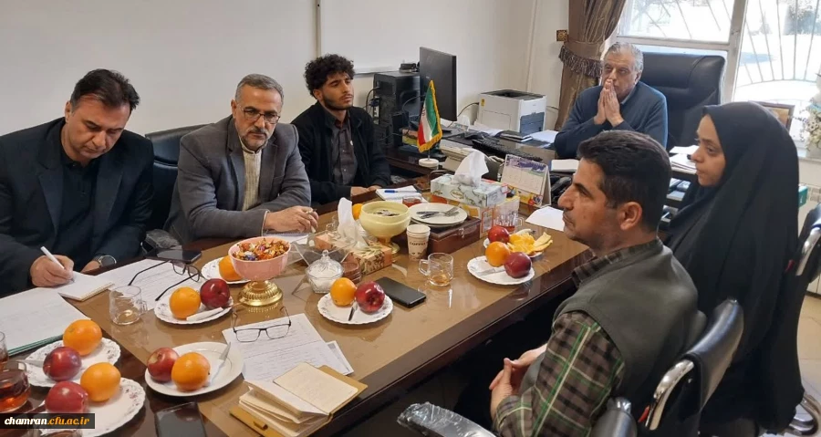 نشست شورای تغذیه پردیس شهید چمران 2