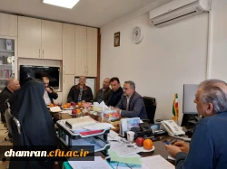 نشست شورای تغذیه پردیس شهید چمران 4