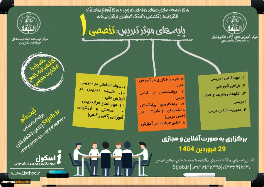 دوره جامع پایه های موثر تدریس 3