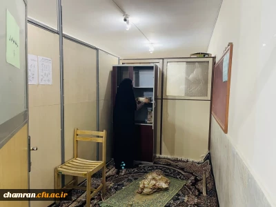 راه اندازی نمازخانه خواهران در ساختمان اداری (شهید سلیمانی)