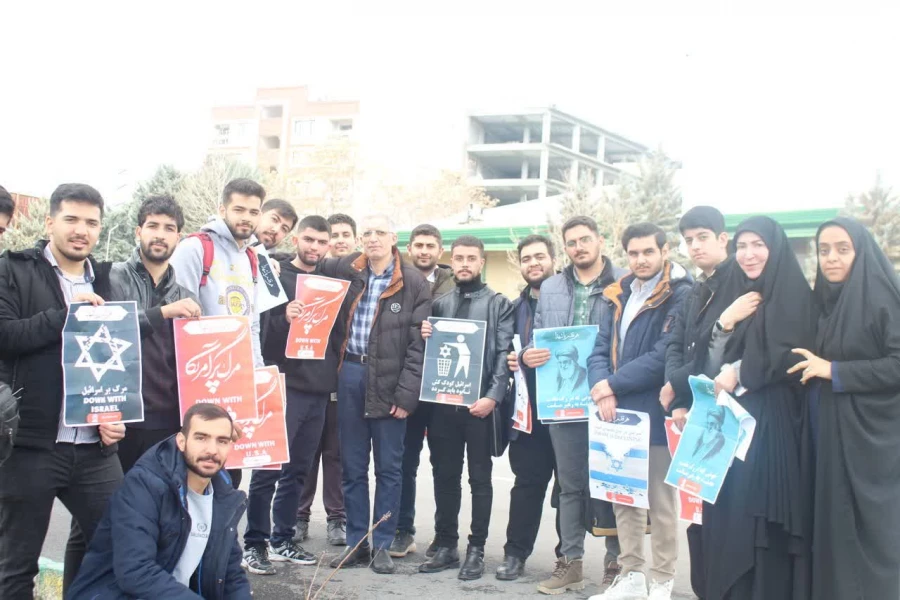 درختکاری در محوطه پردیس شهید چمران 9