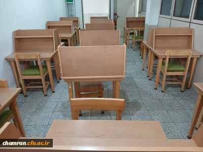 آماده سازی سالن مطالعه برای دانشجویان