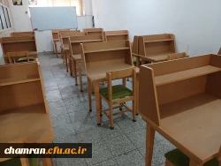 آماده سازی سالن مطالعه برای دانشجویان 5