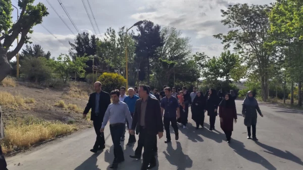 پیاده روی به مناسبت بزرگداشت مقام معلم و هفته سلامت 2