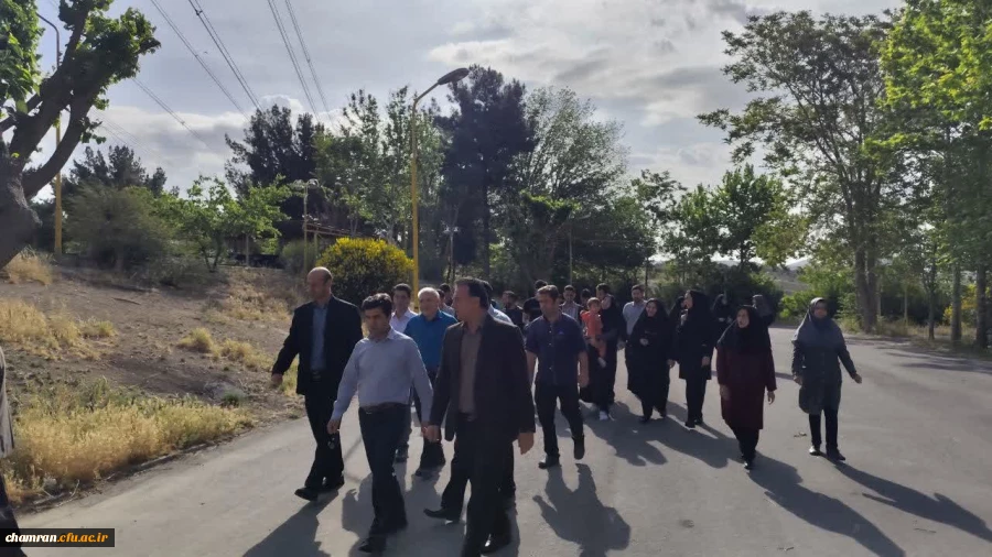 پیاده روی به مناسبت بزرگداشت مقام معلم و هفته سلامت 2