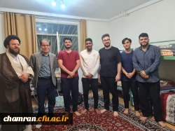 حضور دکتر فرهادیان در خوابگاه دانشجویی 2