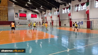 برگزاری رقابت انتخابی دانشجومعلمان پردیسها و مراکز پسر استان تهران در رشته ورزشی فوتسال