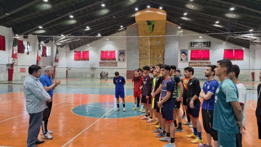 برگزاری رقابت انتخابی دانشجومعلمان پردیسها و مراکز پسر استان تهران در رشته ورزشی فوتسال 3