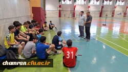 برگزاری رقابت انتخابی و اردو آمادگی دانشجو معلمان پردیسها و مراکز پسر استان تهران در رشته ورزشی بدمینتون
 4