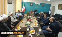 جلسه هماهنگی جانمایی و آغاز فرایند ساخت مسجد پردیس شهید چمران  2