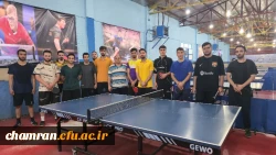 برگزاری رقابت انتخابی دانشجو معلمان پردیسها و مراکز پسر استان تهران در رشته تنیس روی میز 2