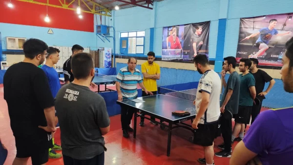 برگزاری رقابت انتخابی دانشجو معلمان پردیسها و مراکز پسر استان تهران در رشته تنیس روی میز 3