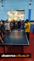 برگزاری رقابت انتخابی دانشجو معلمان پردیسها و مراکز پسر استان تهران در رشته تنیس روی میز 5