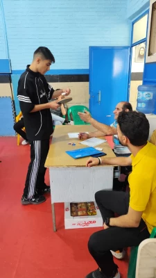 برگزاری رقابت انتخابی دانشجو معلمان پردیسها و مراکز پسر استان تهران در رشته تنیس روی میز 6