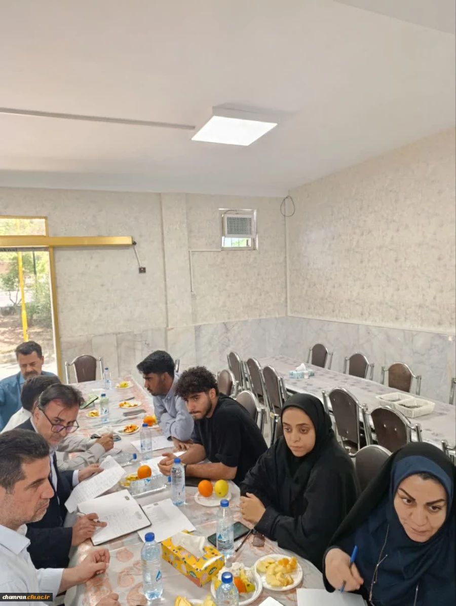 جلسه شورای تغذیه 2