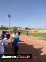 برگزاری رقابت انتخابی و اردو آمادگی دانشجو معلمان پردیس و مراکز پسر استان تهران در رشته ورزشی دومیدانی 4