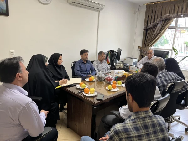 نشست آمادگی برای نظارت و ارزیابی از پردیس شهید چمران 2