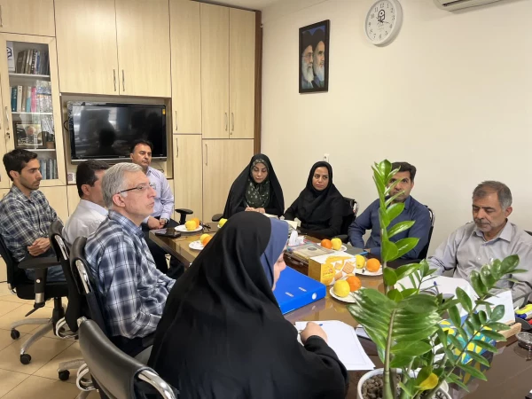 نشست آمادگی برای نظارت و ارزیابی از پردیس شهید چمران 3