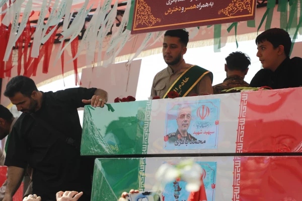 تشییع شهدای جنگ با رژیم صهیونیستی  7