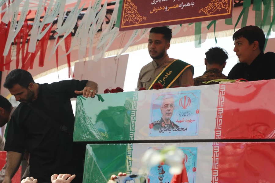 تشییع شهدای جنگ با رژیم صهیونیستی  7