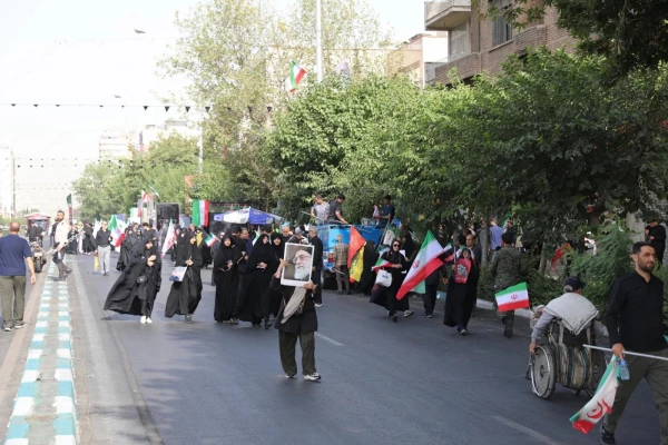 تشییع شهدای جنگ با رژیم صهیونیستی  12