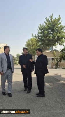 بازدید دبیر ستاد تعلیم و تربیت شورای عالی انقلاب فرهنگی از پردیس شهید چمران
