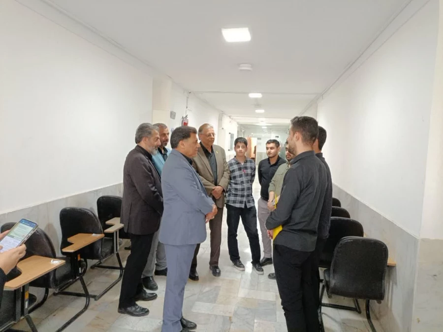 بازدید دکتر محمدی و دکتر جهانسوز از فرایند ارزیابی تکمیلی از داوطلبان چند برابر ظرفیت دانشگاه فرهنگیان 3