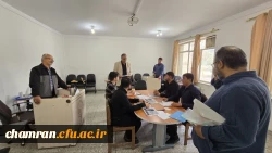 بازدید دکتر امید جهانسوز از بخش های مختلف ارزیابی داوطلبان 2