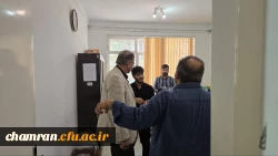 بازدید دکتر امید جهانسوز از بخش های مختلف ارزیابی داوطلبان 3