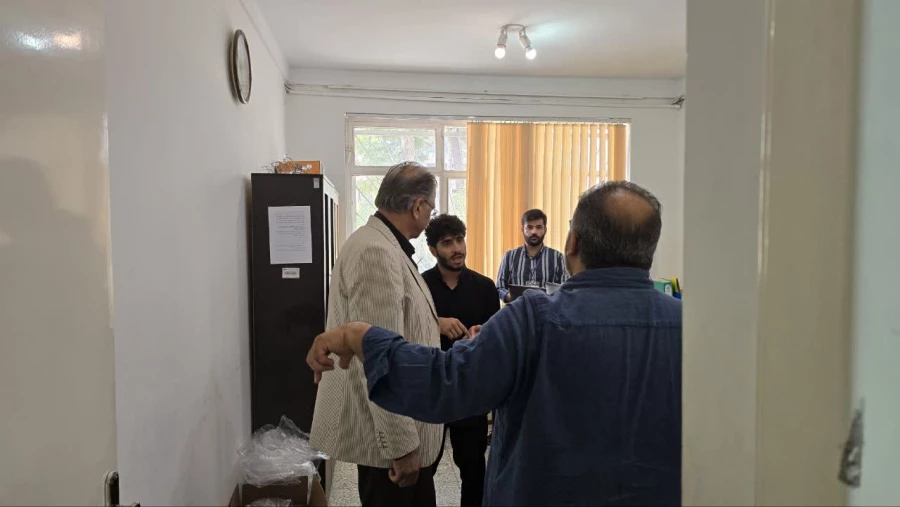 بازدید دکتر امید جهانسوز از بخش های مختلف ارزیابی داوطلبان 3