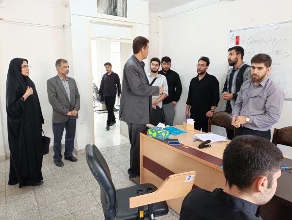 بازدید نظارت و ارزیابی دانشگاه فرهنگیان از روند ارزیابی داوطلبان 2